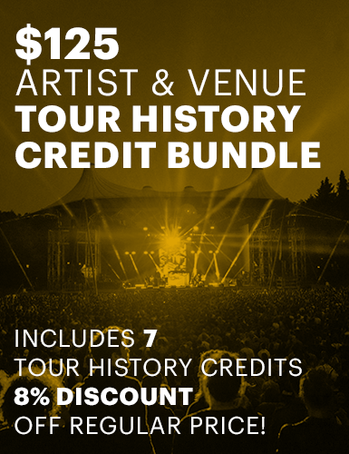 Tour History Credits