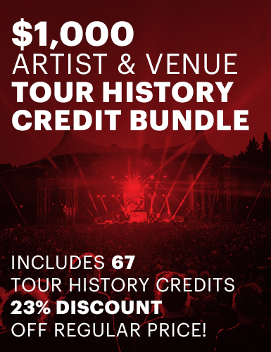 Tour History Credits