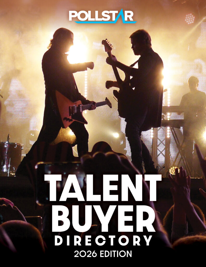 Talent Buyer Directory 2026 (Pre-Order)